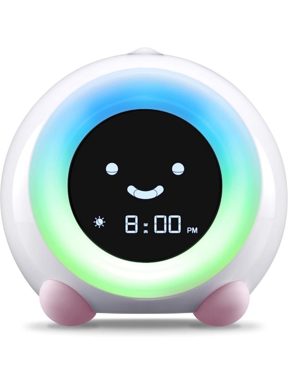 Kids Alarm Clock & Sleep Trainer - Night Light, Sound Machine, OK to Wake